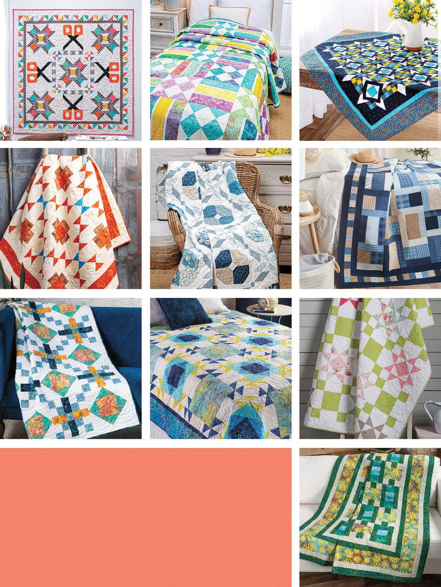 Creative Two-Block Quilts Book by Annie- Quilt in a Day Patterns