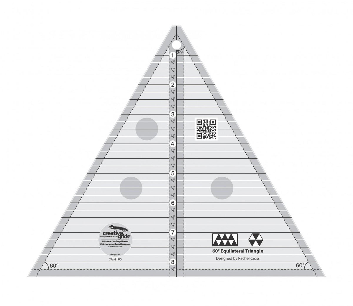 Creative Grids 6-1/2 x 18-1/2 Quilt Ruler