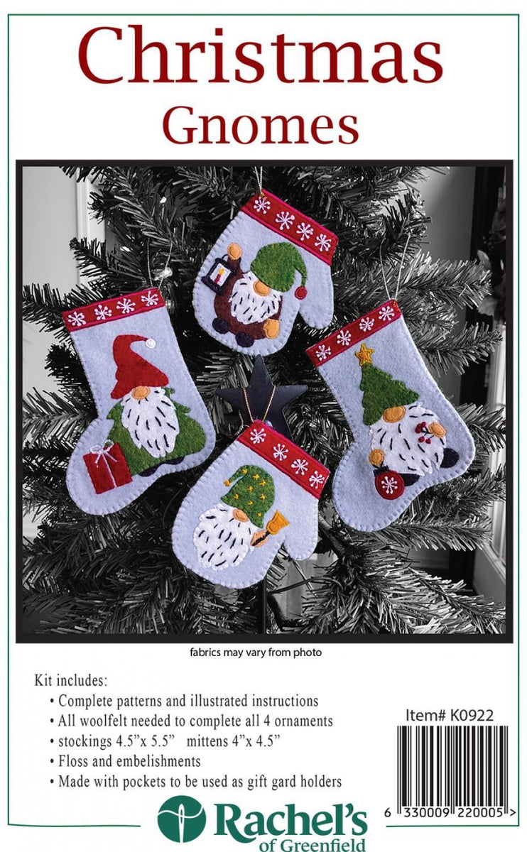 Gift Bag Christmas Ornament Kit from Rachels of Greenfield – Red
