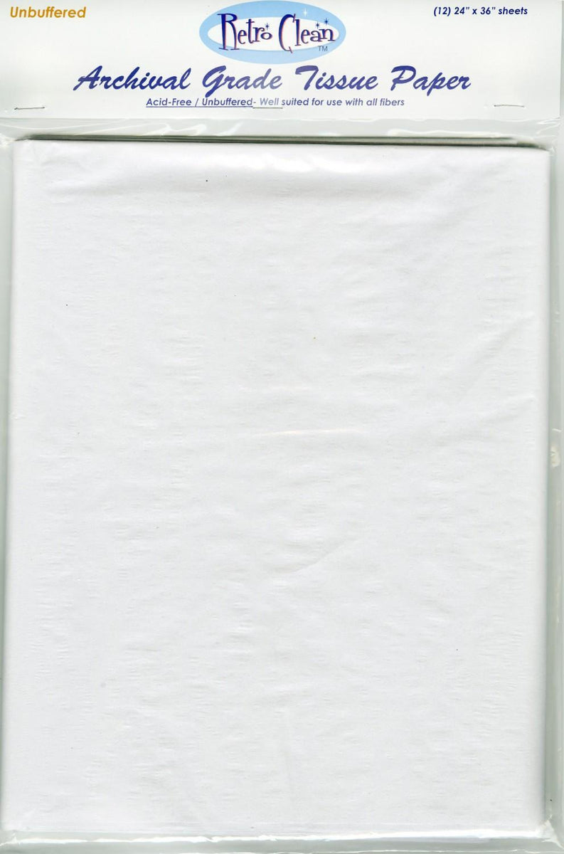 Retro Clean - Archival Grade Buffered Tissue Paper – Merrily We