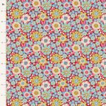 Tilda - Wallflower - Lauren Burgundy