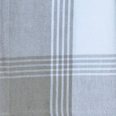 Aunt Martha's Stitch 'Em Up Retro Bold Twill Kelly Green Stripe Dishtowel