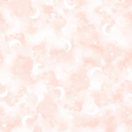 Maywood - Honey Bunny - Light Pink Clouds And Moons