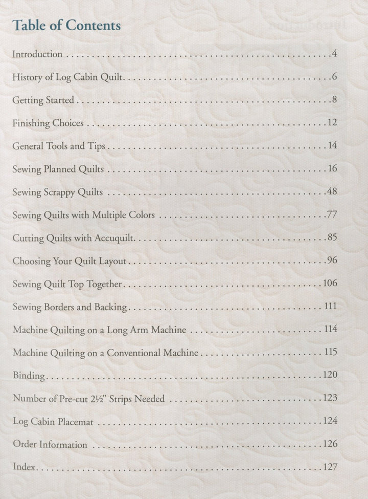 Book - Eleanor Burns - Make A Quilt In a Day Log Cabin 6th Edition