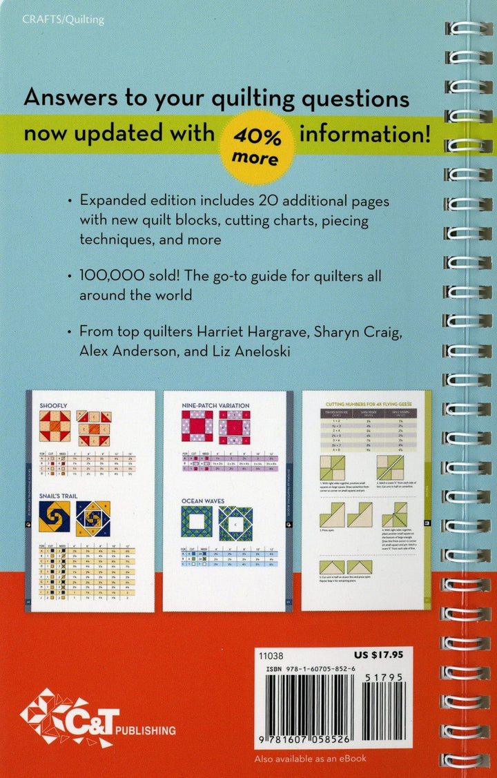 Book - All-In-One Quilter's Reference Tool Updated