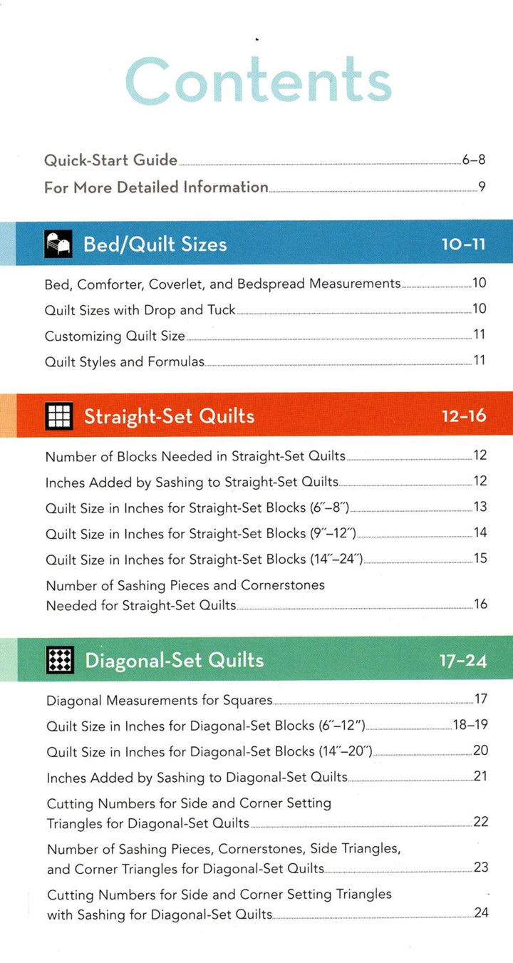Book - All-In-One Quilter's Reference Tool Updated