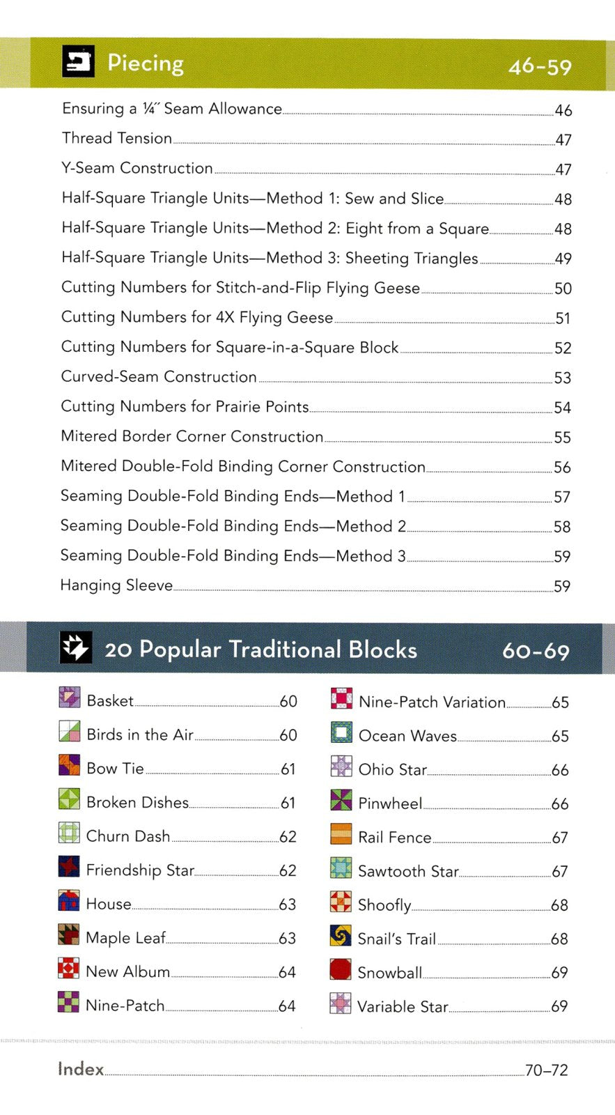 Book - All-In-One Quilter's Reference Tool Updated