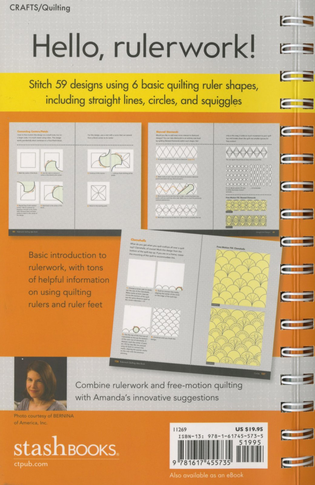 Book - Amanda Murphy - Rulerwork Quilting Idea