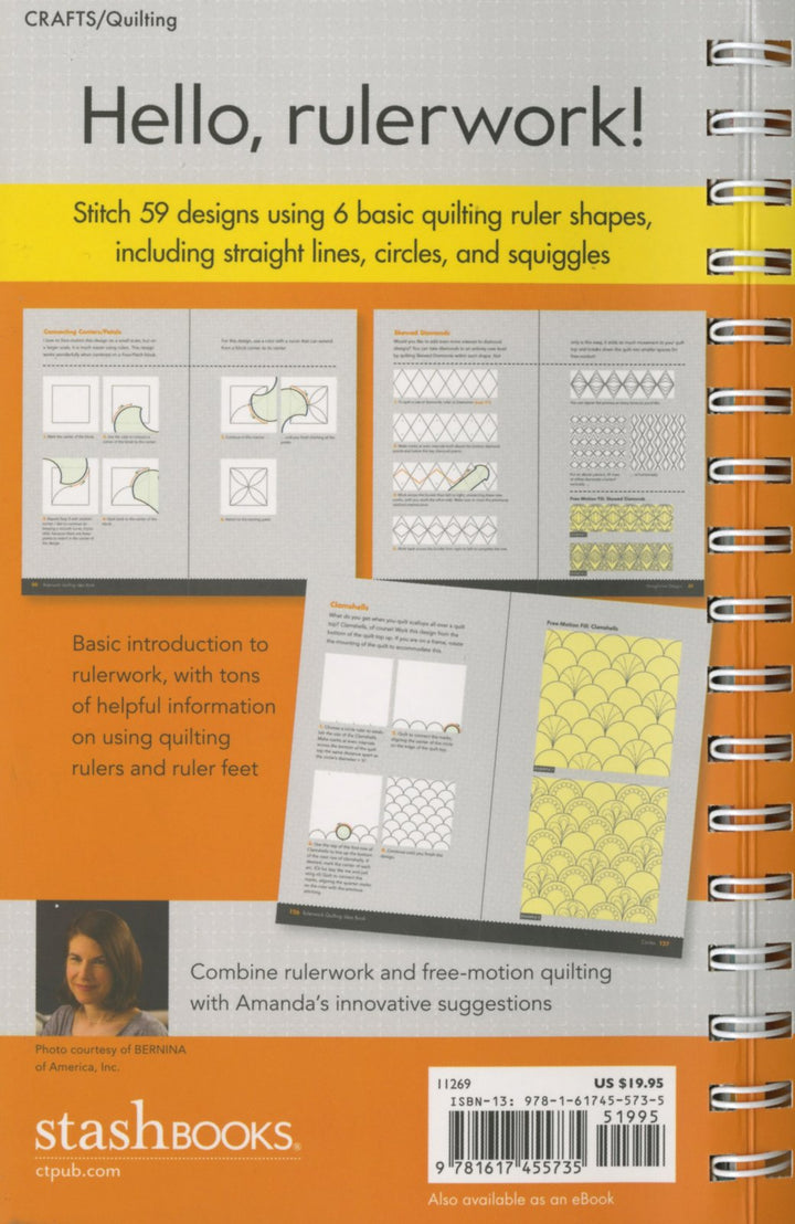 Book - Amanda Murphy - Rulerwork Quilting Idea