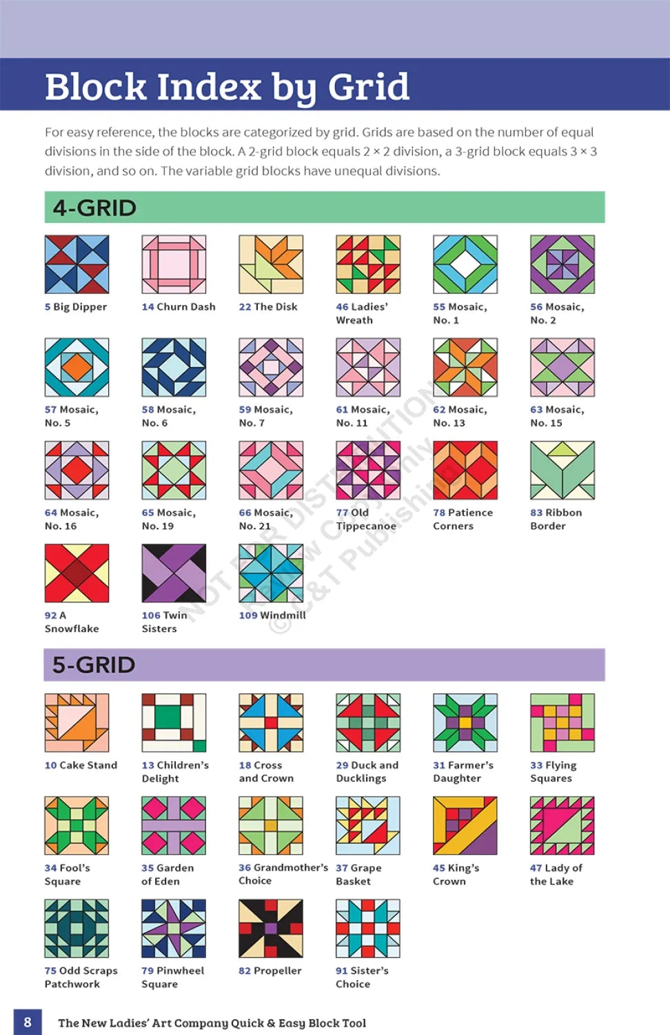 Book - Ladies Art Company - Quick & Easy Block Tool