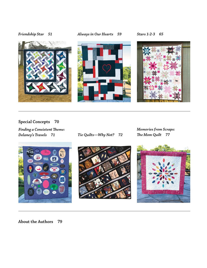 Book - Jen Cannizzaro - Beyond the Tee Innovative T-Shirt Quilt