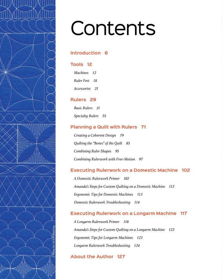 Longarm Book - Amanda Murphy - The Ultimate Guide to Rulerwork