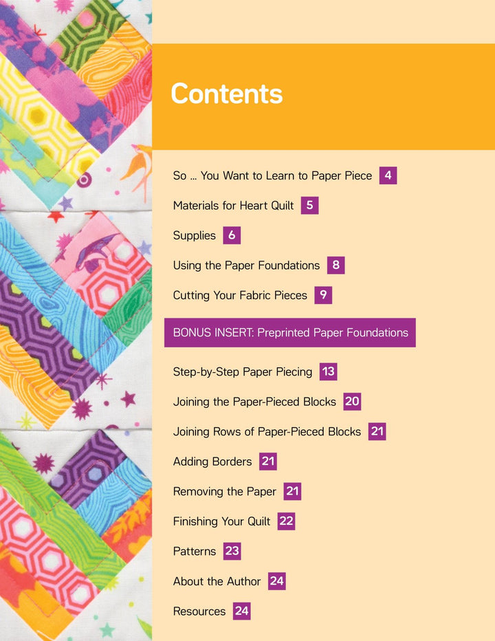 Book - Carol Doak - Show Me How to Paper Piece , 2nd Edition