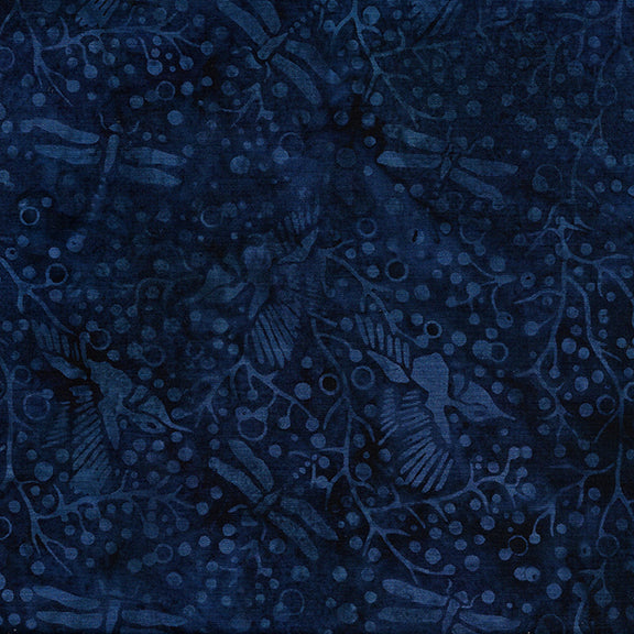 Island Batik - Dragonfly-Midnight Blue 122117591