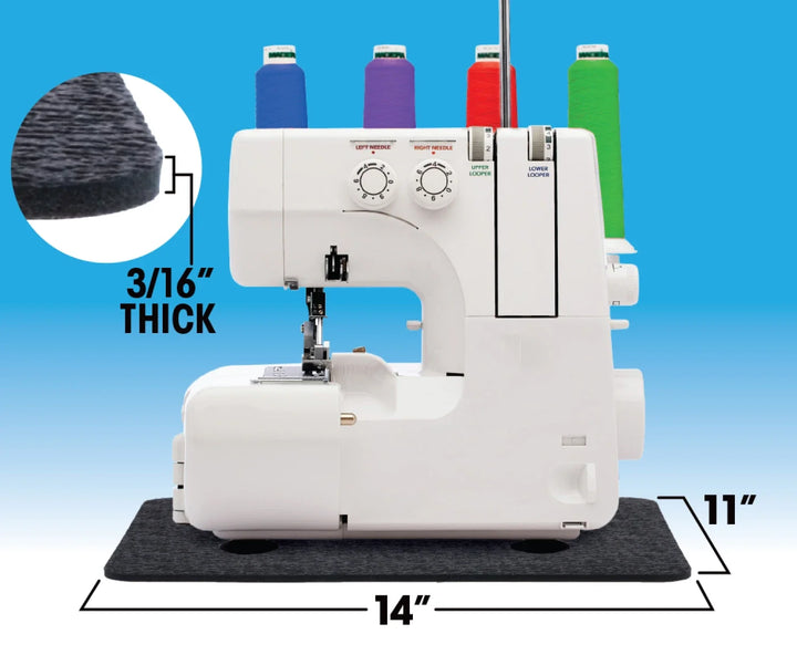 Stay-In-Place Machine Mat 11in x 14in