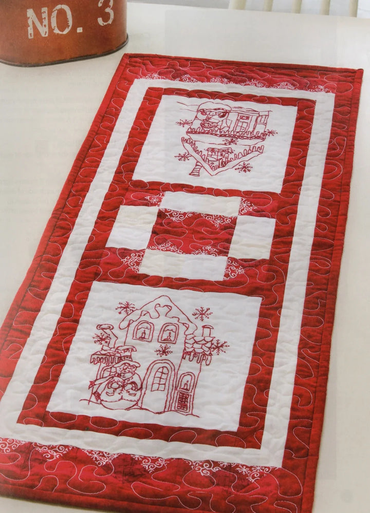 Book - Redwork Blizzard Buddies