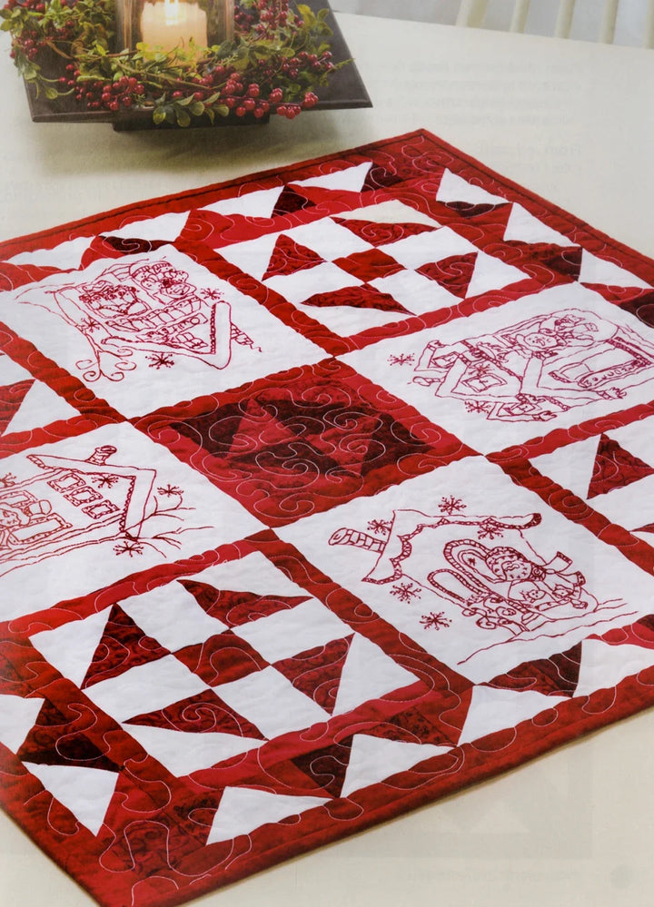Book - Redwork Blizzard Buddies