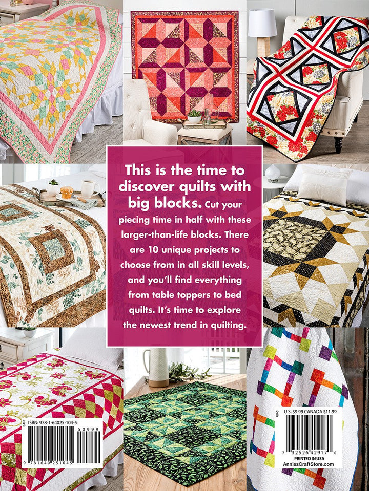 Book - Annie's Quilting - Big Block Quilts