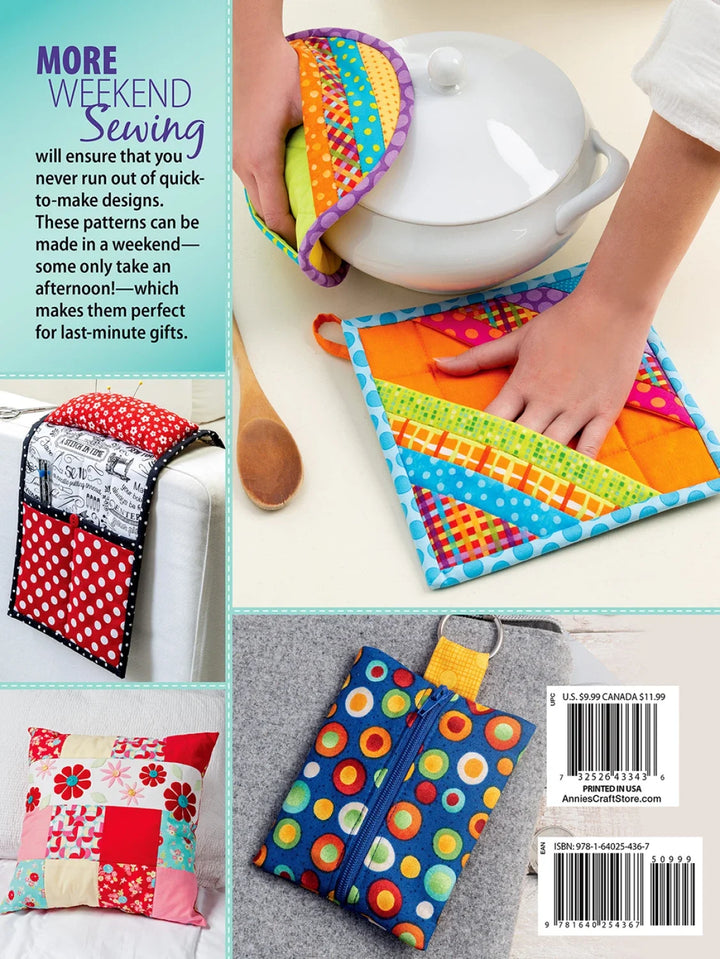 Book - Annies Quilting - MORE Weekend Sewing