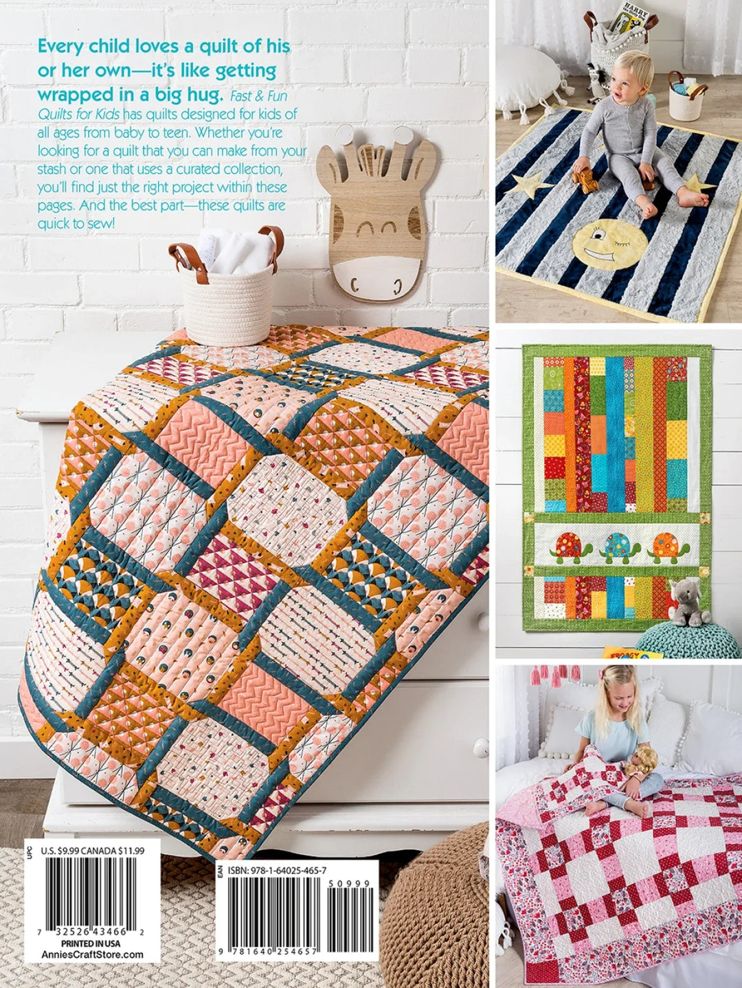 Book - Annie's Quilting - Fast & Fun Quilts for Kids