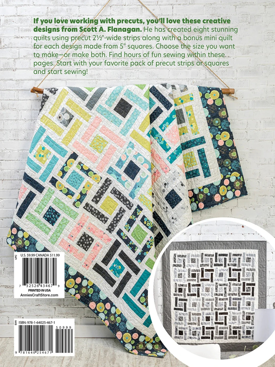 Book - Annie's Quilting - Scott A Flanagan - Charming Jelly Roll Quilts