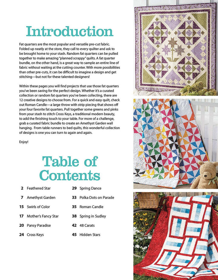 Book - Annie's Quilting - Fat Quarter Friendly Quilts