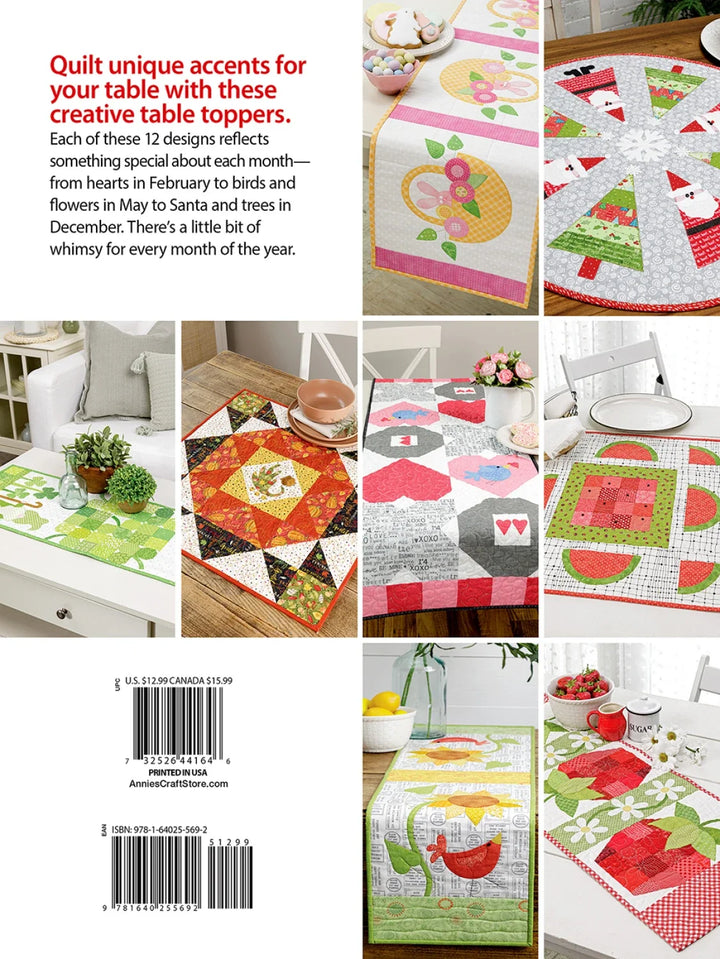 Book - Annie's Qulting - Table Toppers for All Seasons