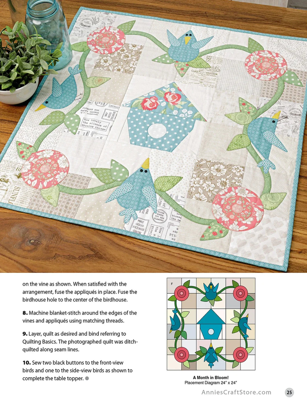 Book - Annie's Qulting - Table Toppers for All Seasons