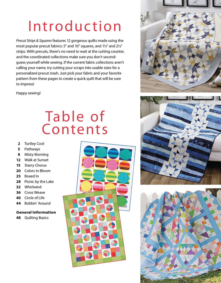 Book - Annie's Quilting - PreCut Strips & Squares