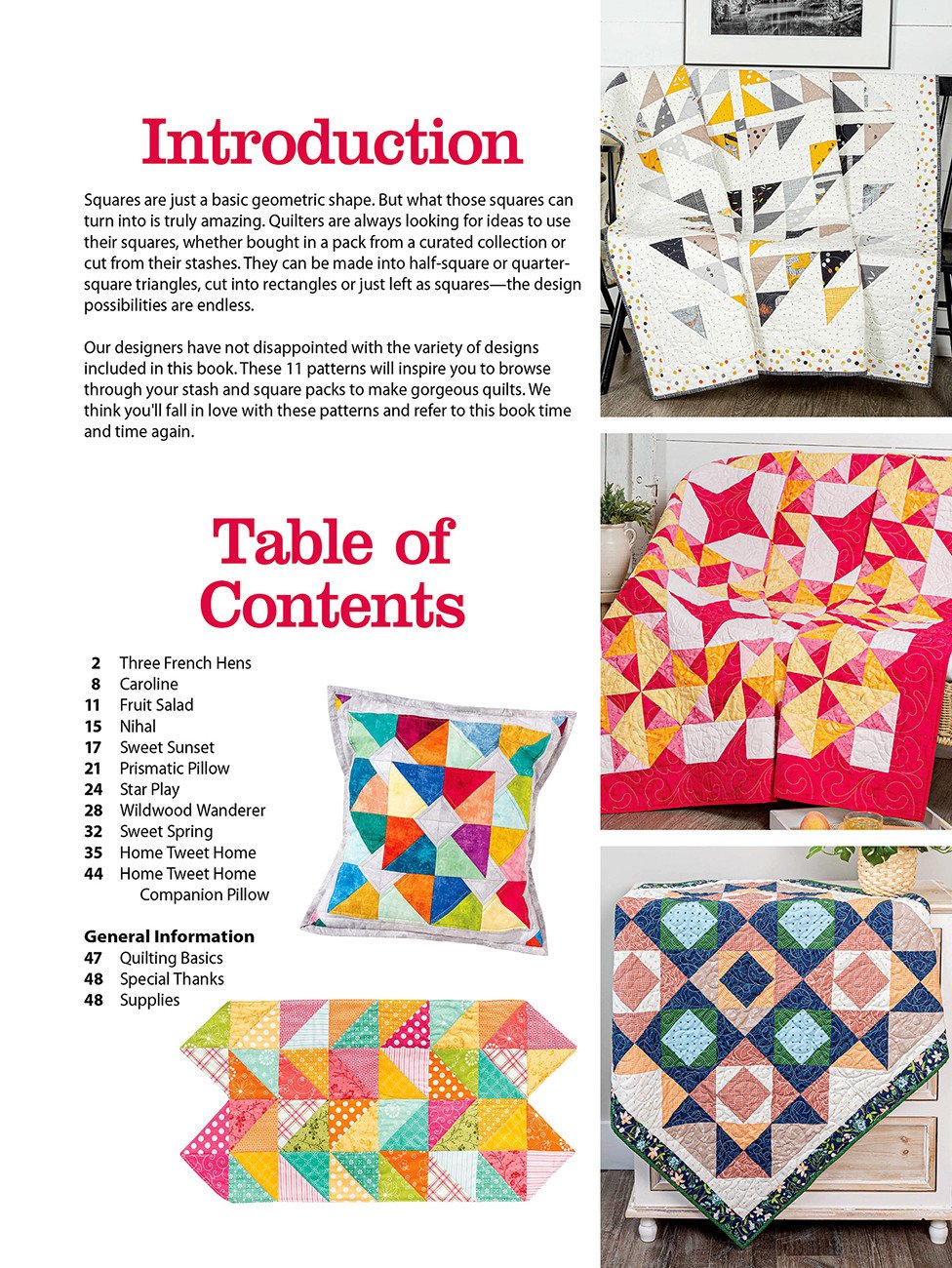 Book - Annies Quilting - Fun With Squares