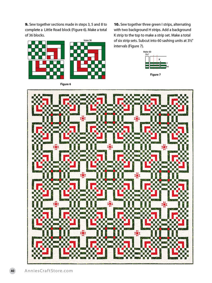 Book - Annie's Quilting - Christmas Quilting with Wendy Sheppard