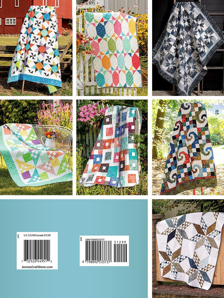 Book - Annies - Forever Fabulous Fat Quarter Quilts