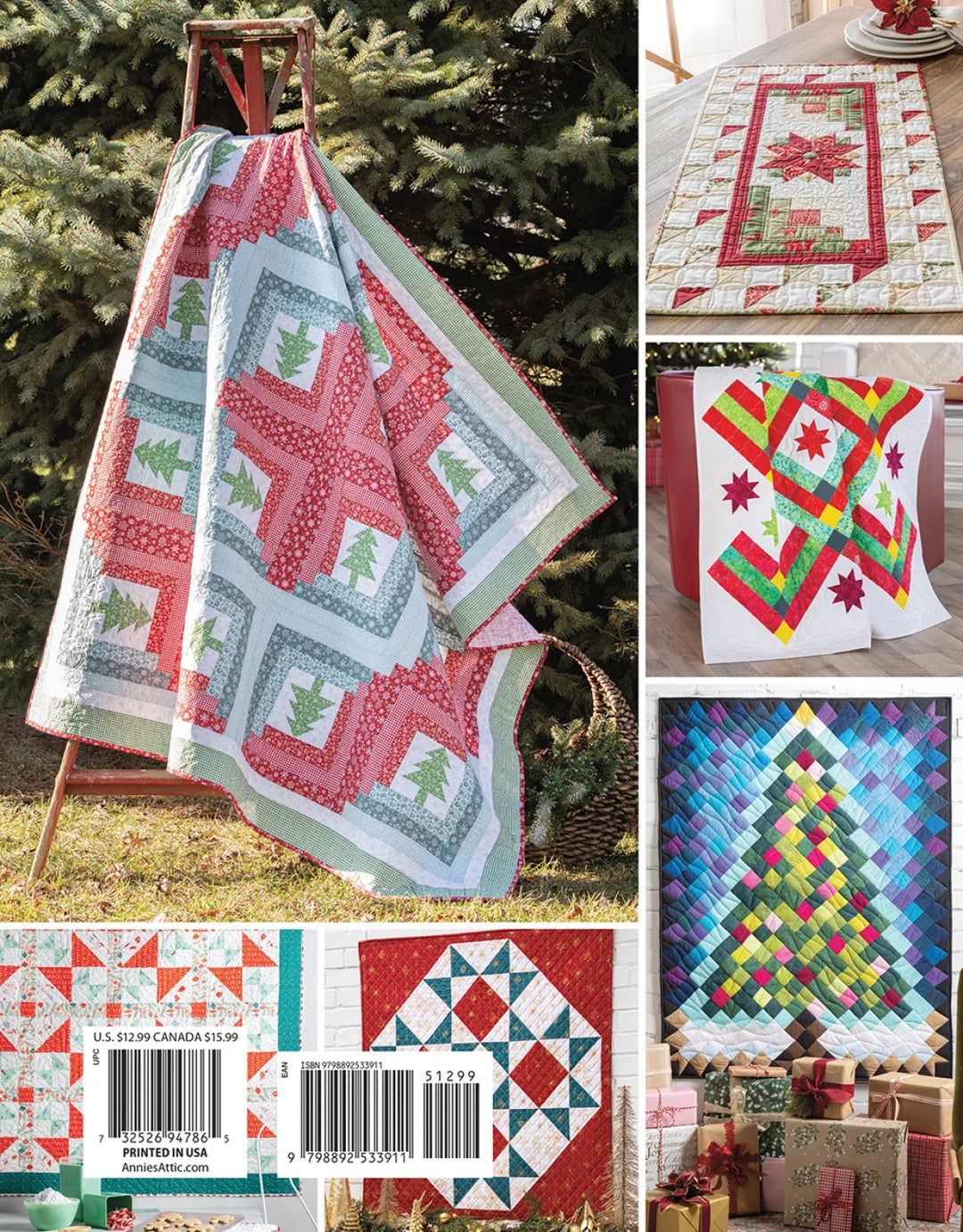 Book - Annie's Quilting - Christmas Quilting Festive Stitches