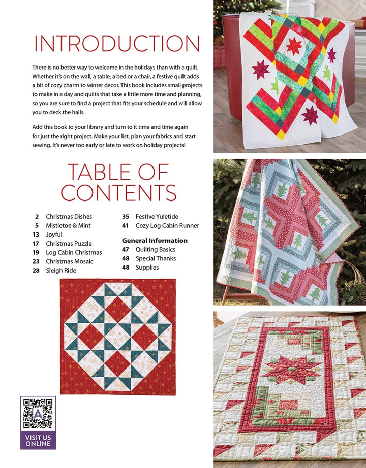 Book - Annie's Quilting - Christmas Quilting Festive Stitches