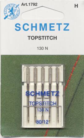 Machine Needles - Schmetz - Topstitch Size 12/80