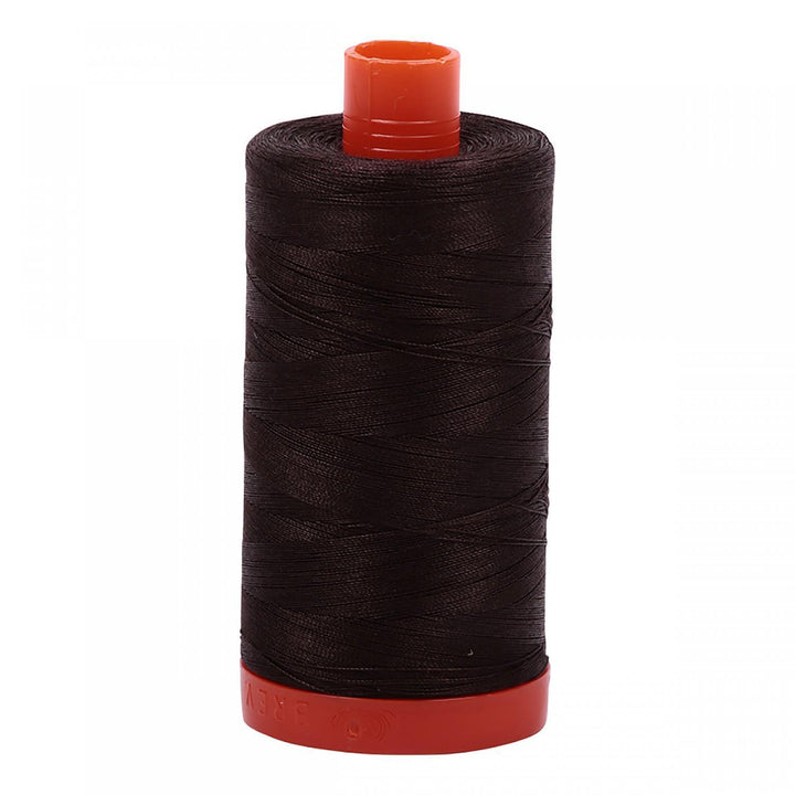 Aurifil 50wt - 1130 Very Dark Bark 1422 yds