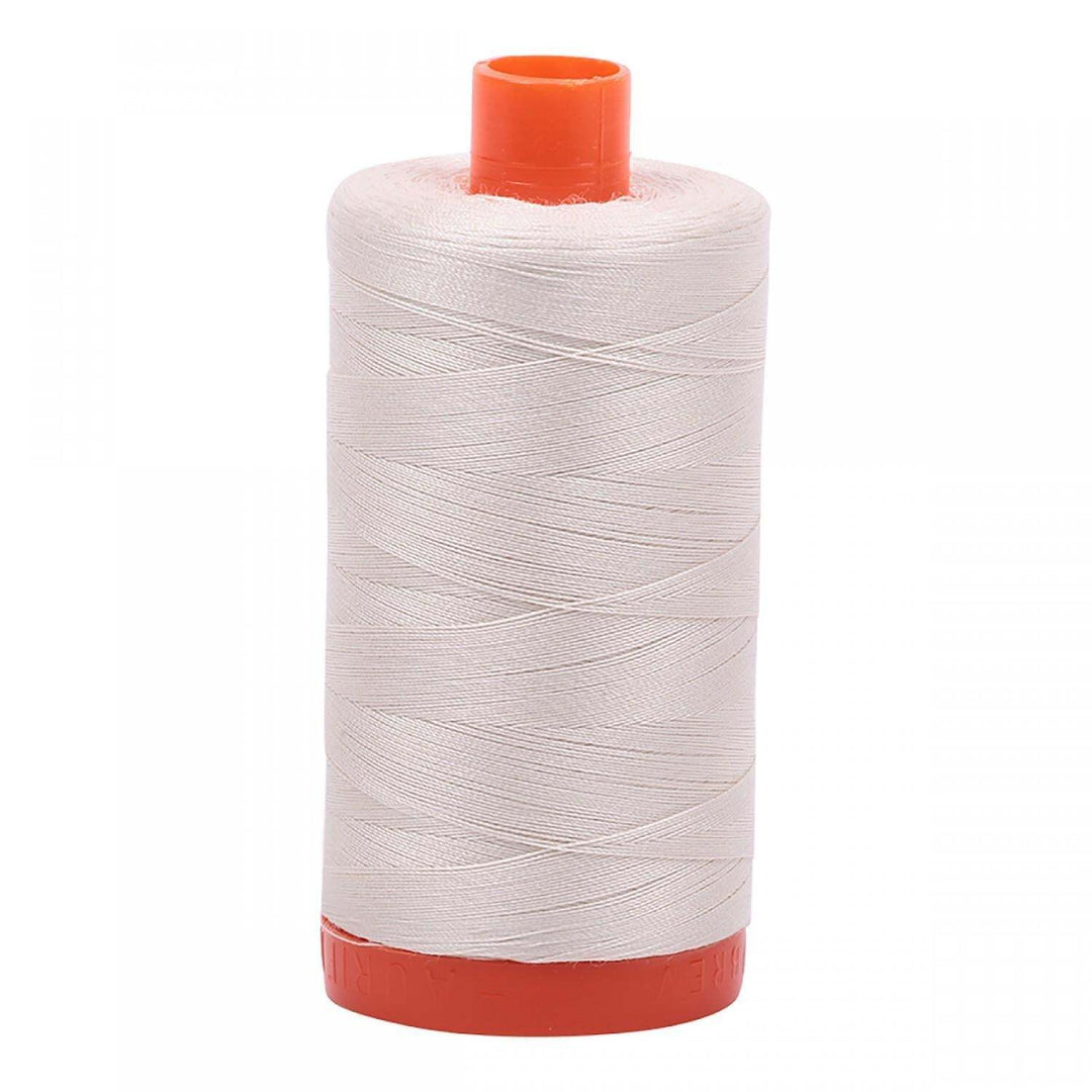Aurifil 50wt - 2309 Silver White 1422 yds