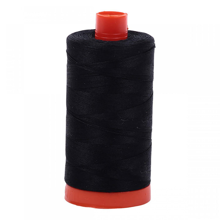 Aurifil 50wt - 2692 - Black - 1422 yds