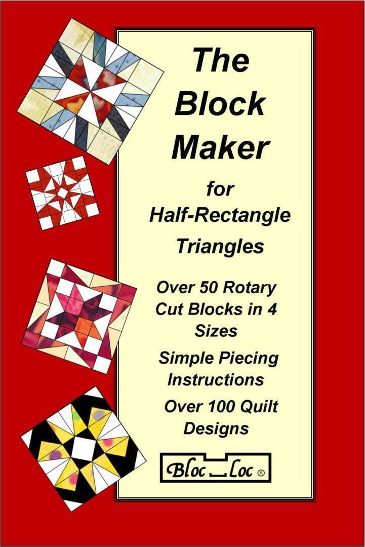Book - The Block Maker for Half Rectangle Triangles