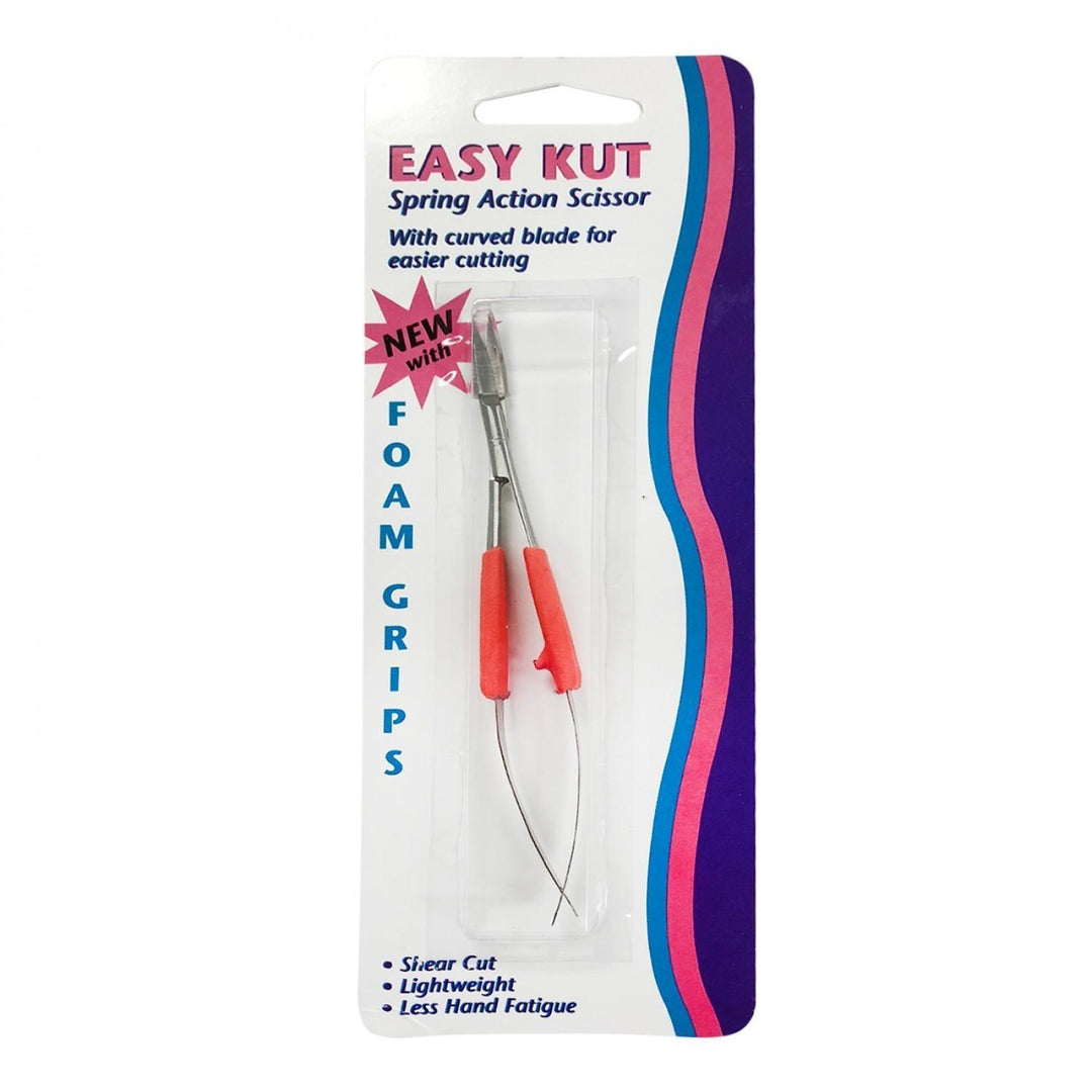 Scissor - Tooltron - Easy Kut Spring Action with Foam Grips