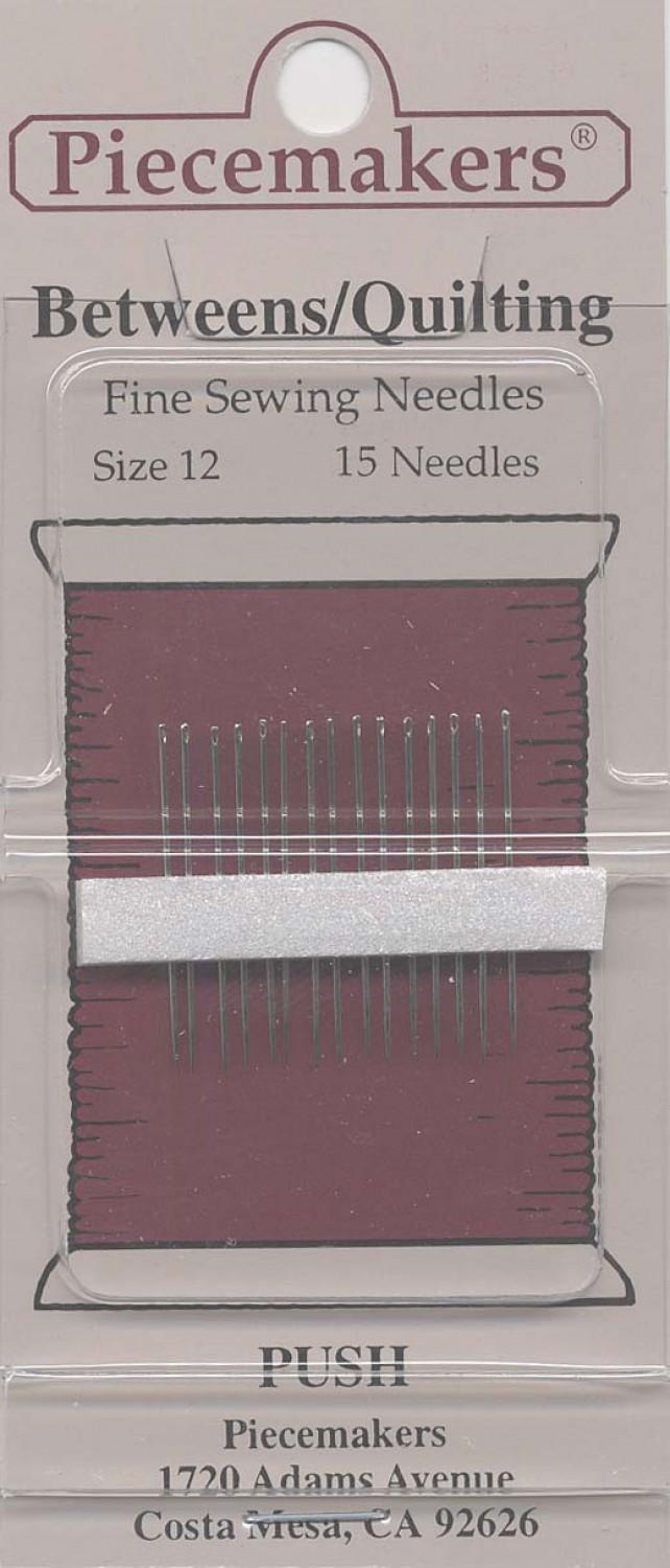 Hand Needles - Piecemaker Between / Quilting Needles Size 12