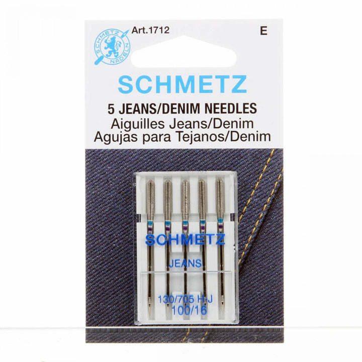 Machine Needles - Schmetz - Denim/Jeans 100/16