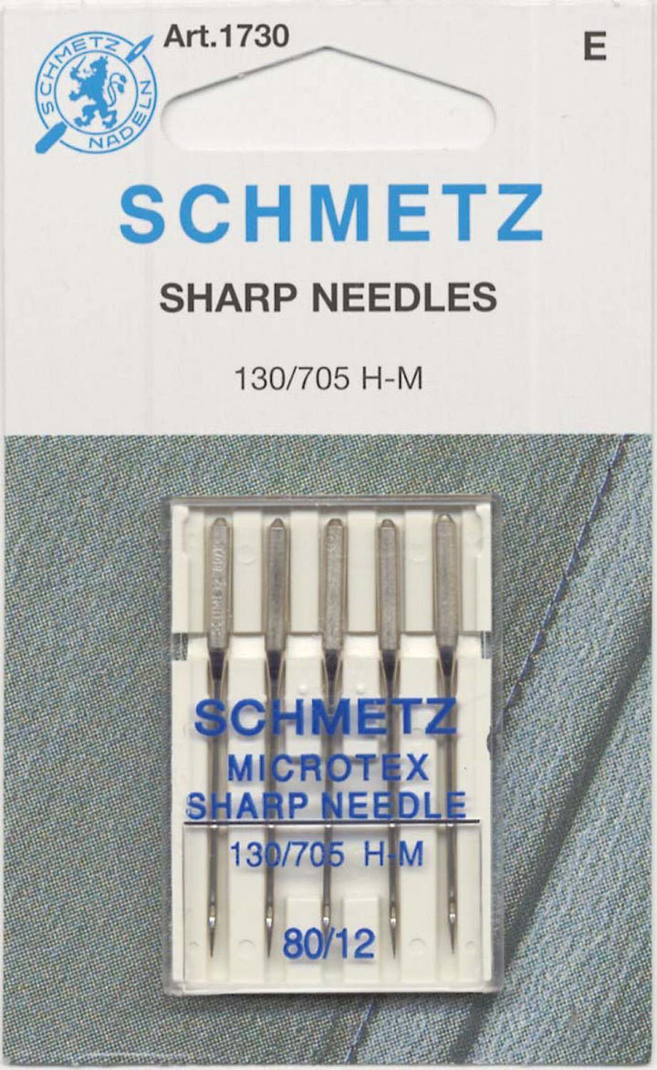 Machine Needles - Schmetz - Microtex 80/12