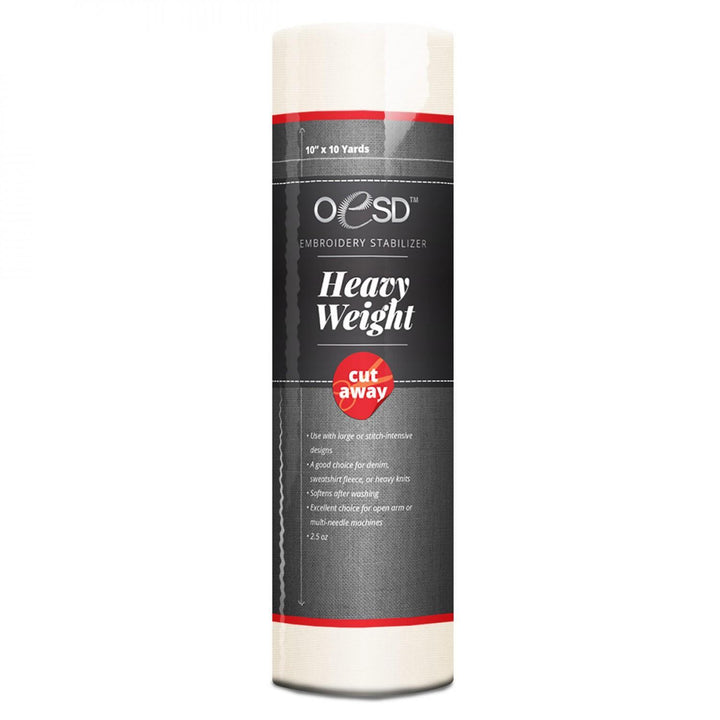 Stabilizer - OESD CutAway - Heavyweight 2.5oz 10"x10yds
