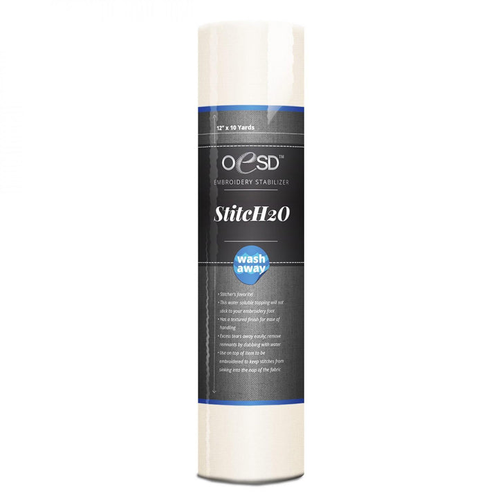 Stabilizer - OESD WashAway - StichH20 Topping 12"x10yds