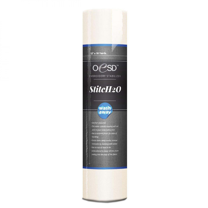 Stabilizer - OESD WashAway - StichH20 Topping 12"x10yds