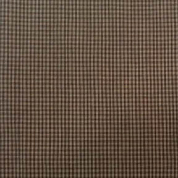 Tea Towel - Mini Check - Brown/Teadye