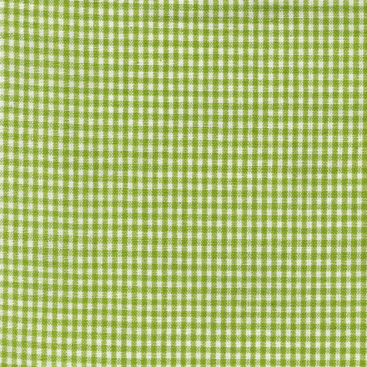 Tea Towel - Mini Check Green Lime