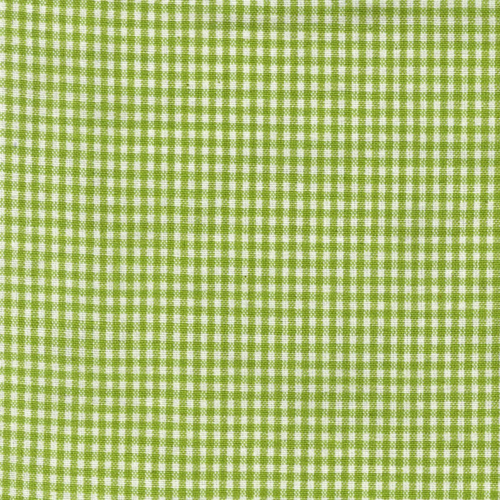 Tea Towel - Mini Check - Green Lime