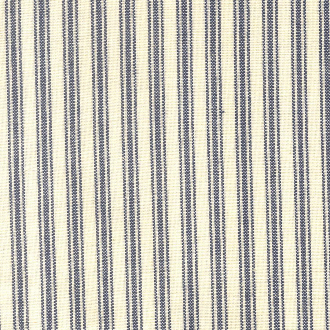Tea Towel - Ticking Stripe - Navy and Cream